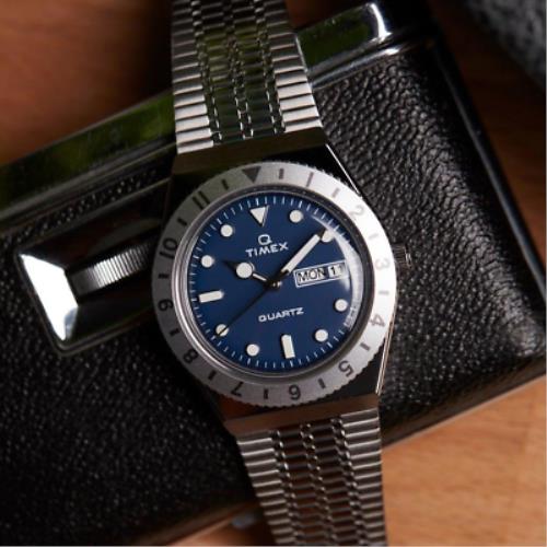 Timex watch  - Blue , Silver