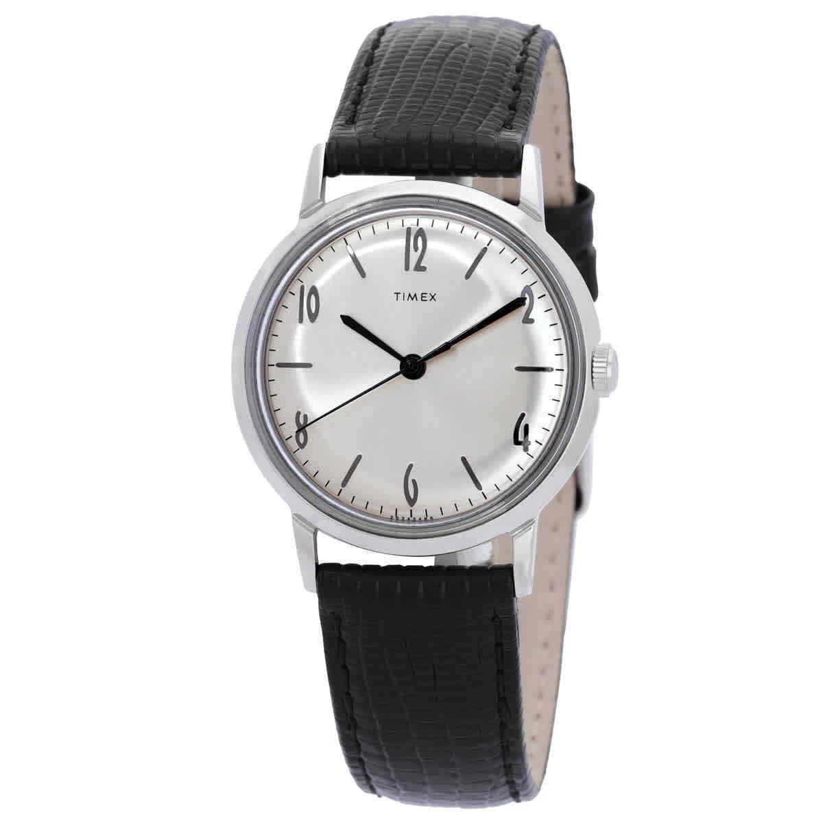 Timex Marlin Silver Men`s Watch - TW2R47900ZV