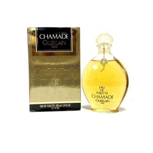 Chamade by Guerlain 3.4oz-100ml Edt Splash Rare Vintage 1990 Fragrance HD11