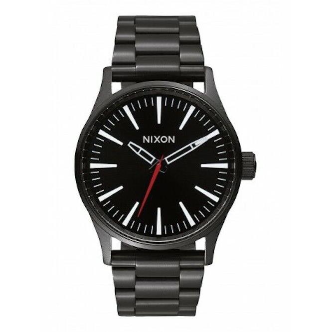 Nixon Sentry Black Watch 38mm Water Resistant A450 005