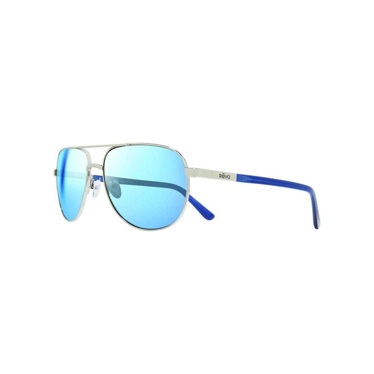 Revo Sunglasses Conrad: Polarized Lens with Metal Aviator Frame 59 Millimeters