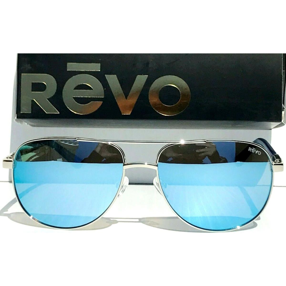 Revo Conrad S Chrome w Polarized Blue Water Lens Sunglass 1106 03 BL