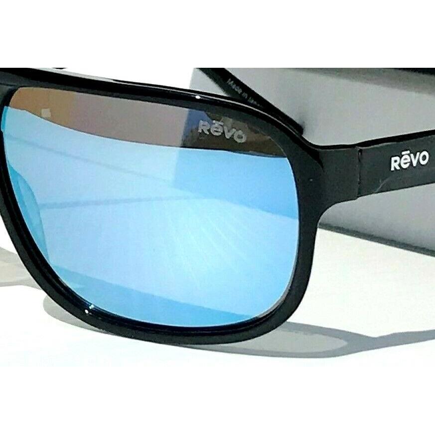 Revo sunglasses Hank - Black Frame, Blue Lens