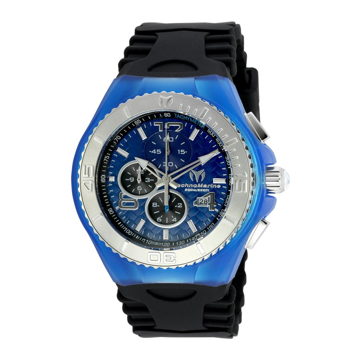 Technomarine Cruise Jellyfish Men`s Quartz Blue Dial Swiss Watch 115114