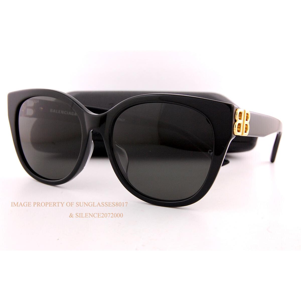 Balenciaga Sunglasses BB 0103/SA-001 Black/grey For Women