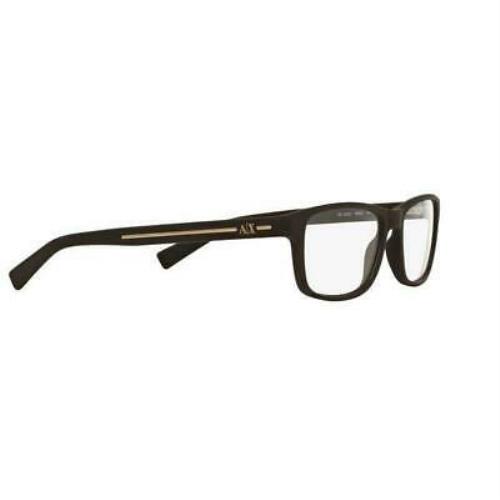 Armani Exchange eyeglasses  - Matte Brown Frame 2