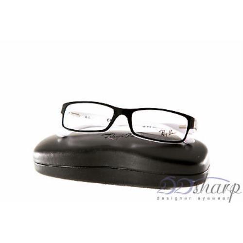 Ray Ban Eyeglasses-rb 5114 2097 52 Black-white
