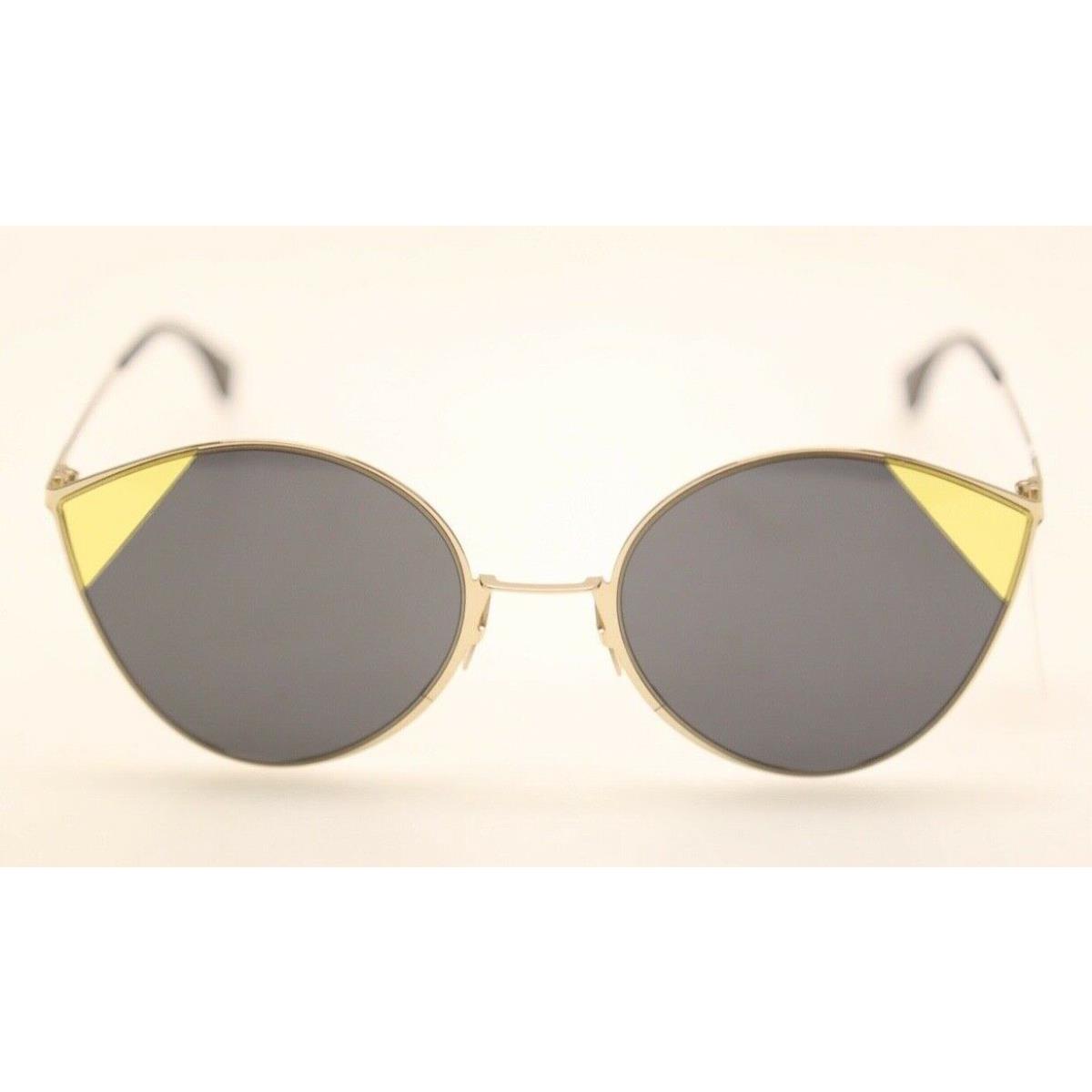 Fendi FF0341/S 2F7/IR Gold Frame/grey Lens 60mm Sunglasses 702