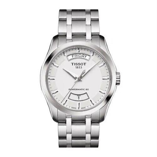 Tissot Couturier Automatic Silver Dial Watch T0354071103101 - Silver