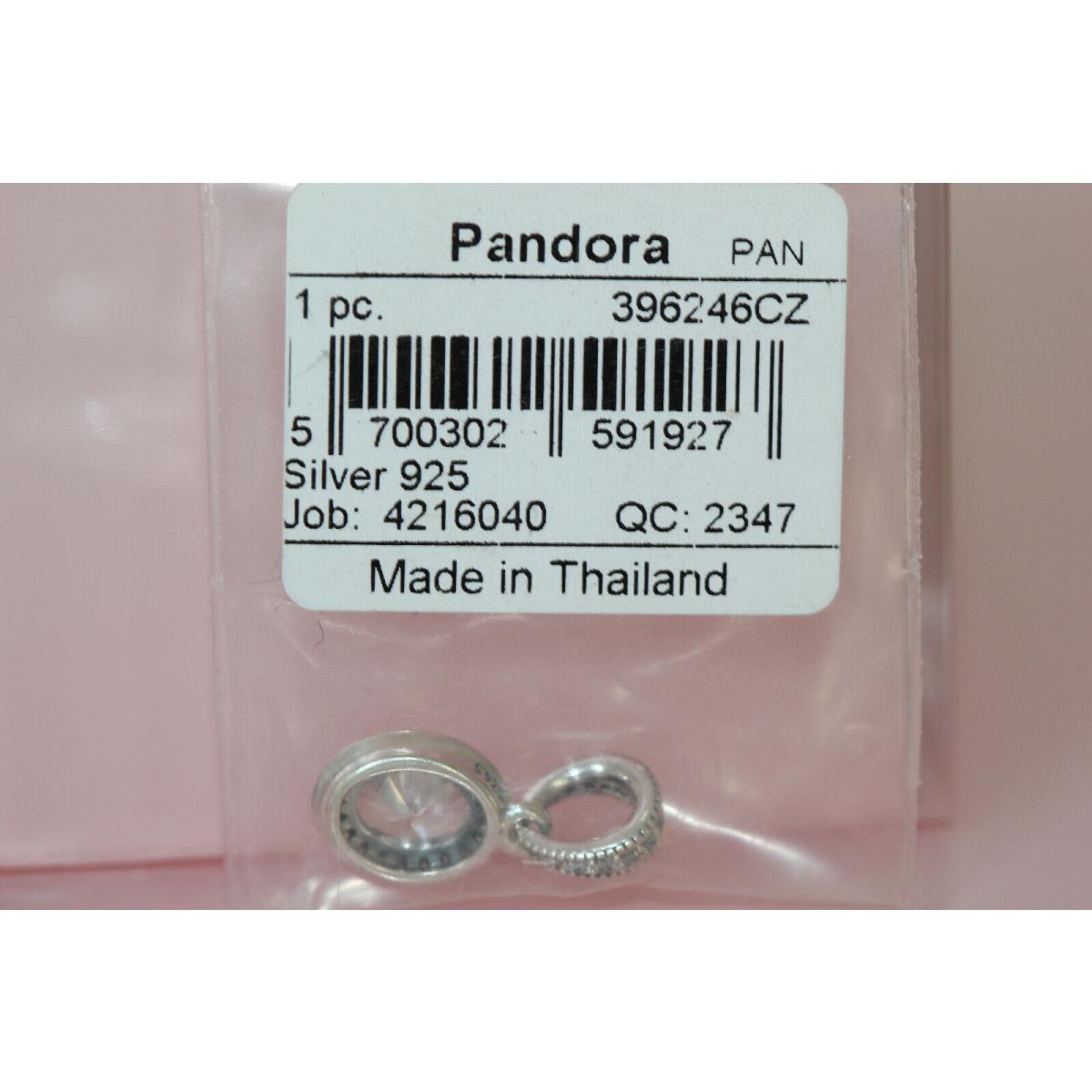 Pandora Vintage Elegance Charm Pendant Retired 390246cz Pouch Beware Fakes