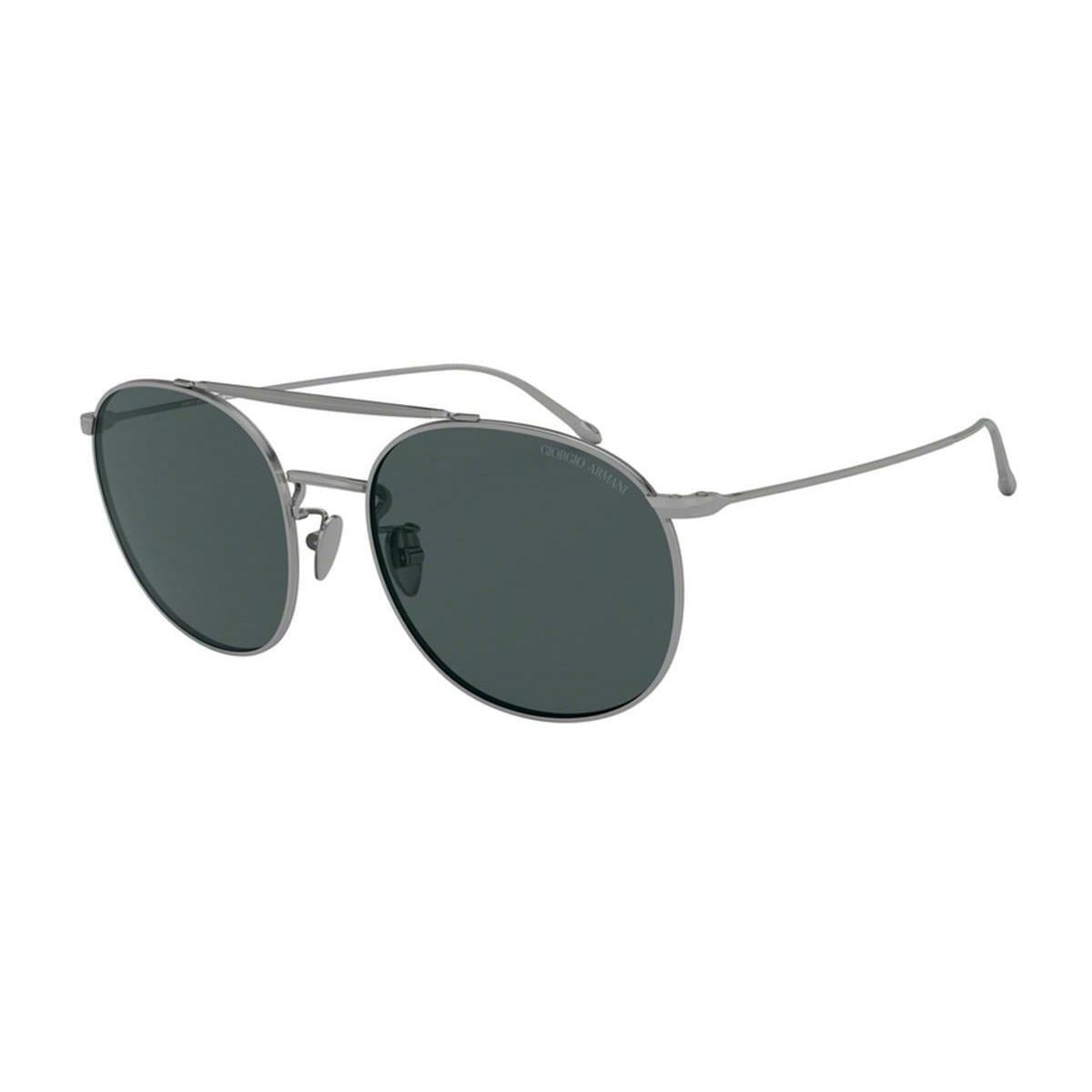 Giorgio Armani Sunglasses AR6092 301087 Gun Metal Pilot