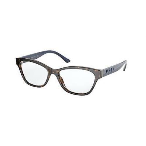 Prada 03WV Eyeglasses 2AU1O1 Havana