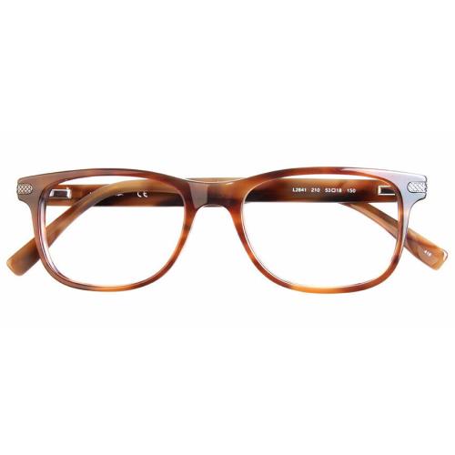 Lacoste L2841 210 55mm Brown Unisex Ophthalmic Rx Eyeglasses Frame