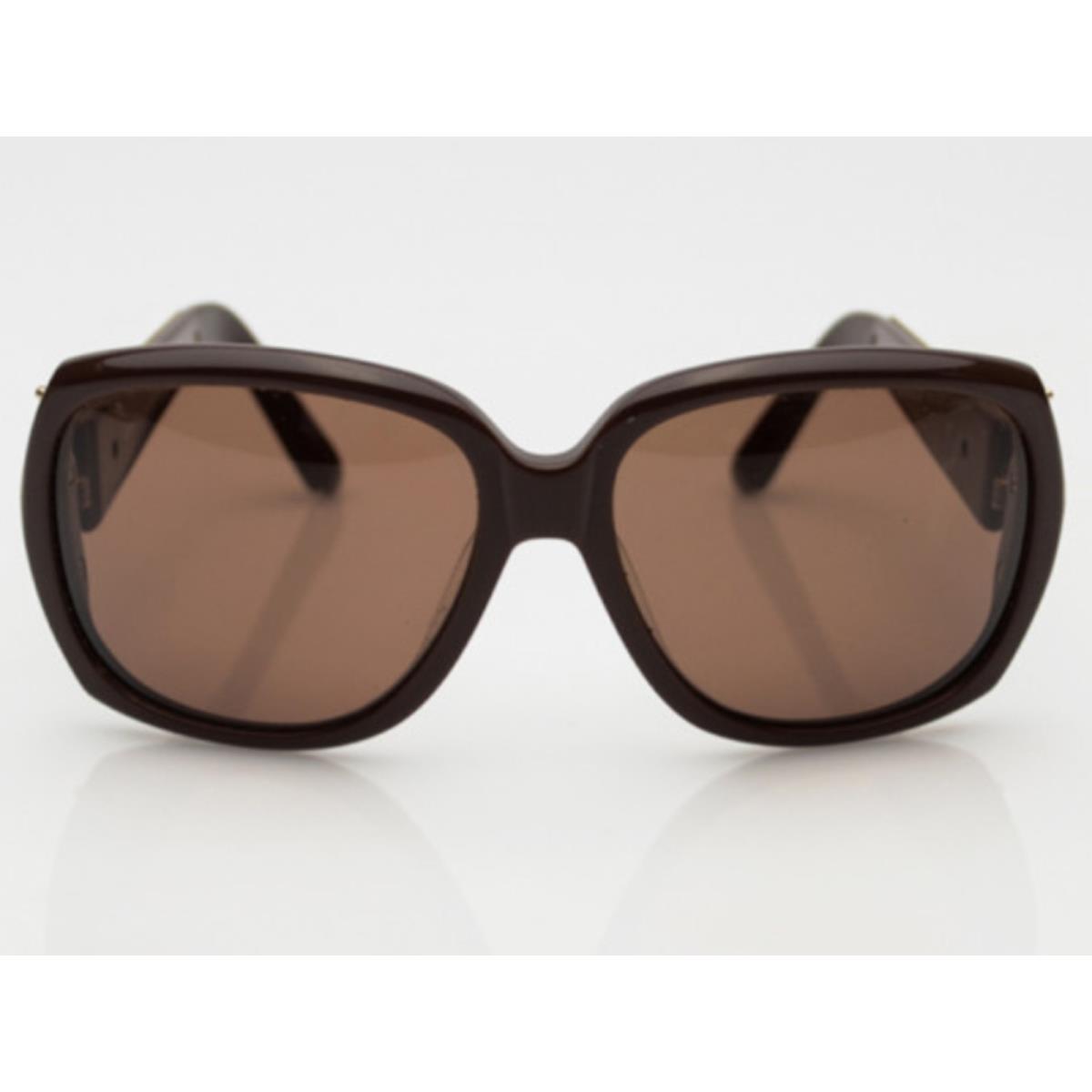 Chloe Women`s CL2125 Brown Lenses Plastic Sunglasses in Case Made IN France