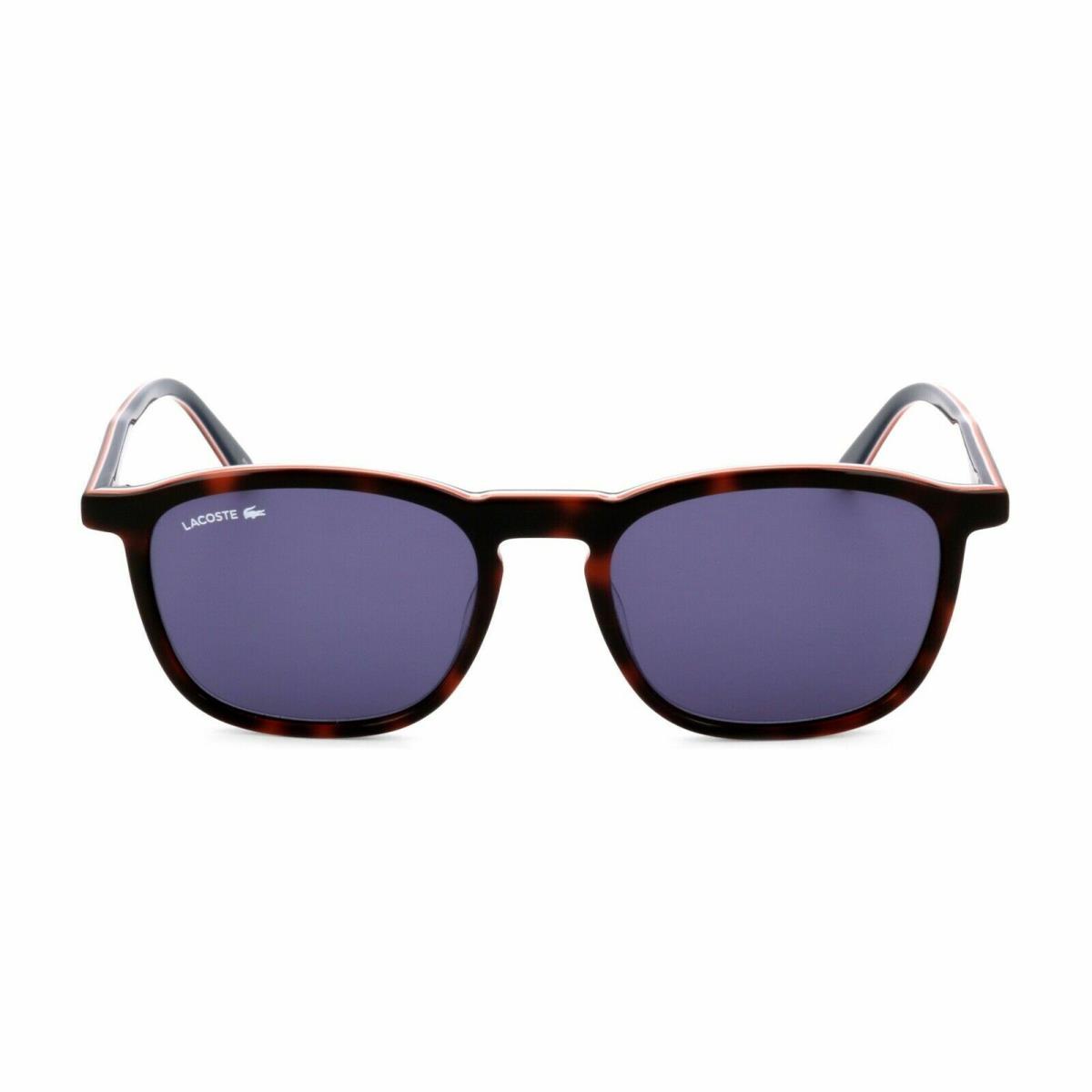 Lacoste Sunglasses L901s 214 52mm Havana Orange Grey Lens Square Unisex Sunglass