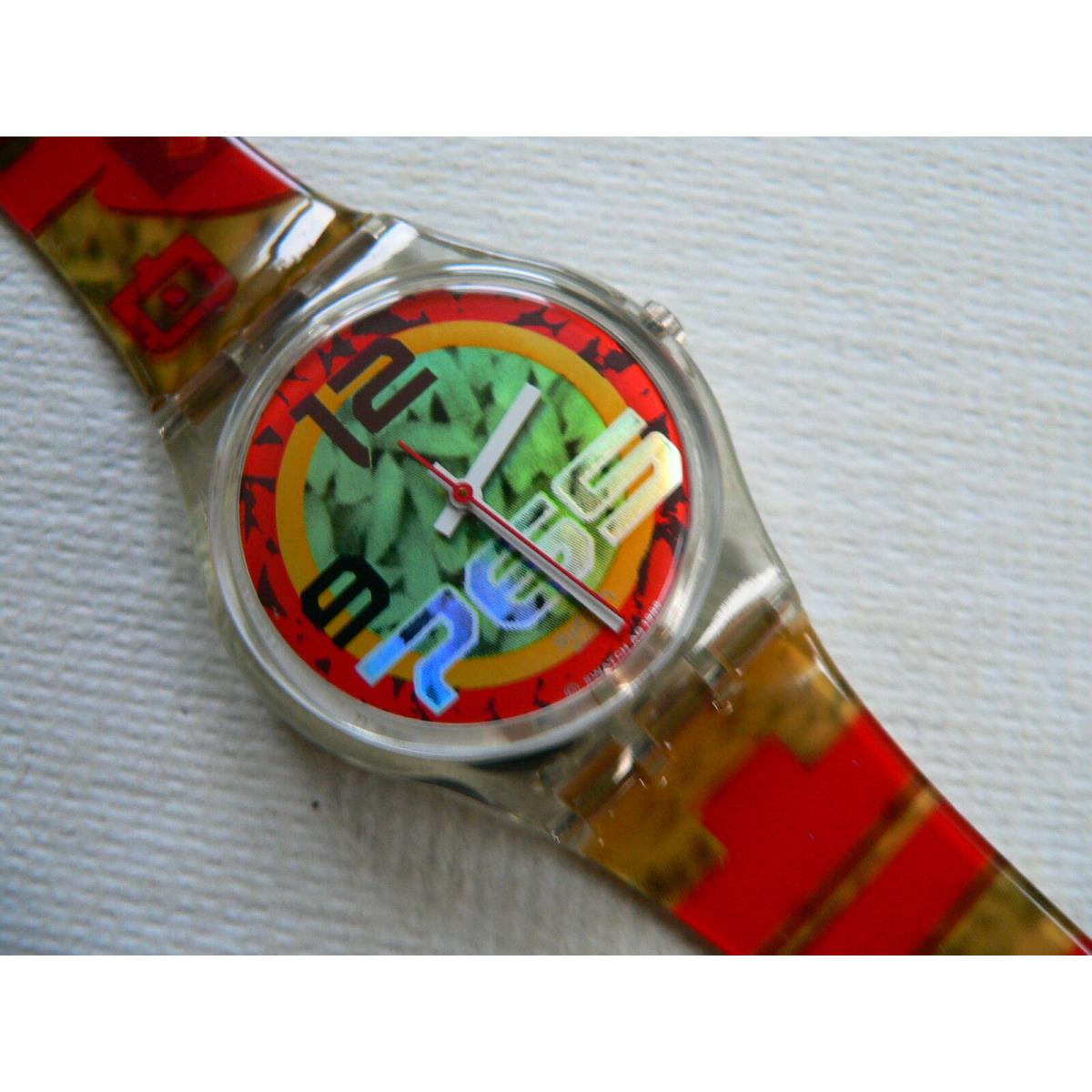 1996 Swiss Swatch Watch Ricecake GK217