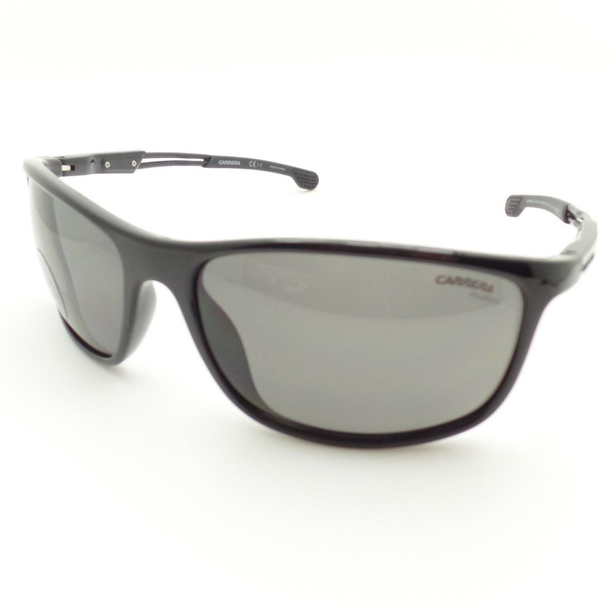 Carrera 4013 807M9 Gloss Black Grey Sunglasses