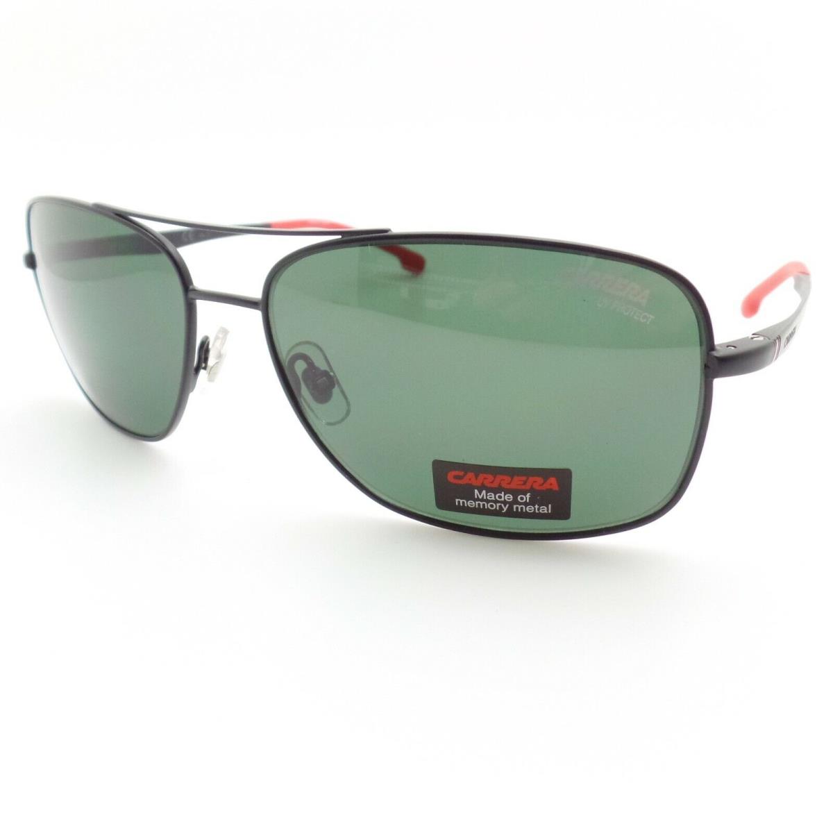 Carrera 8040 S 003IR Matte Black Green Sunglasses