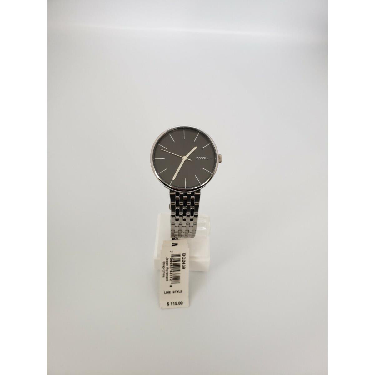 Fossil Hutton Quartz Black Dial Men`s Watch BQ2439