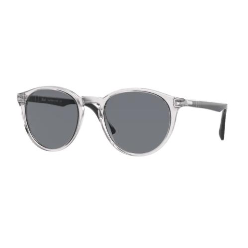 Persol 0PO3152S 113356 Smoke/light Blue Phantos Men`s Sunglasses