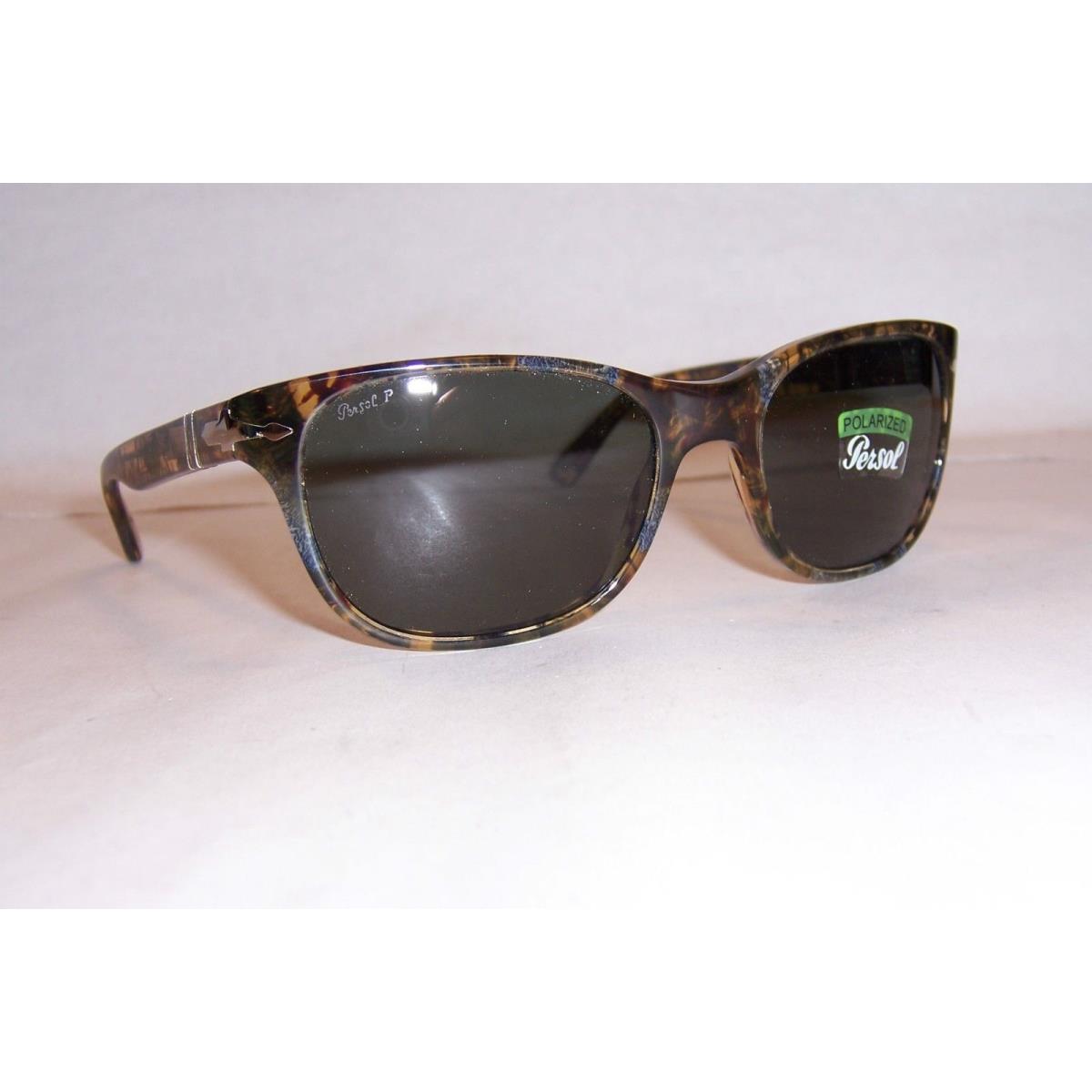 Persol Sunglasses PO 3020S 929/58 Brown Spotted/green 54mm Polarized 3020