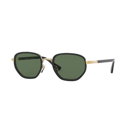 Persol 0PO 2471S 109758 Gold Black/green Polarized Men`s Sunglasses