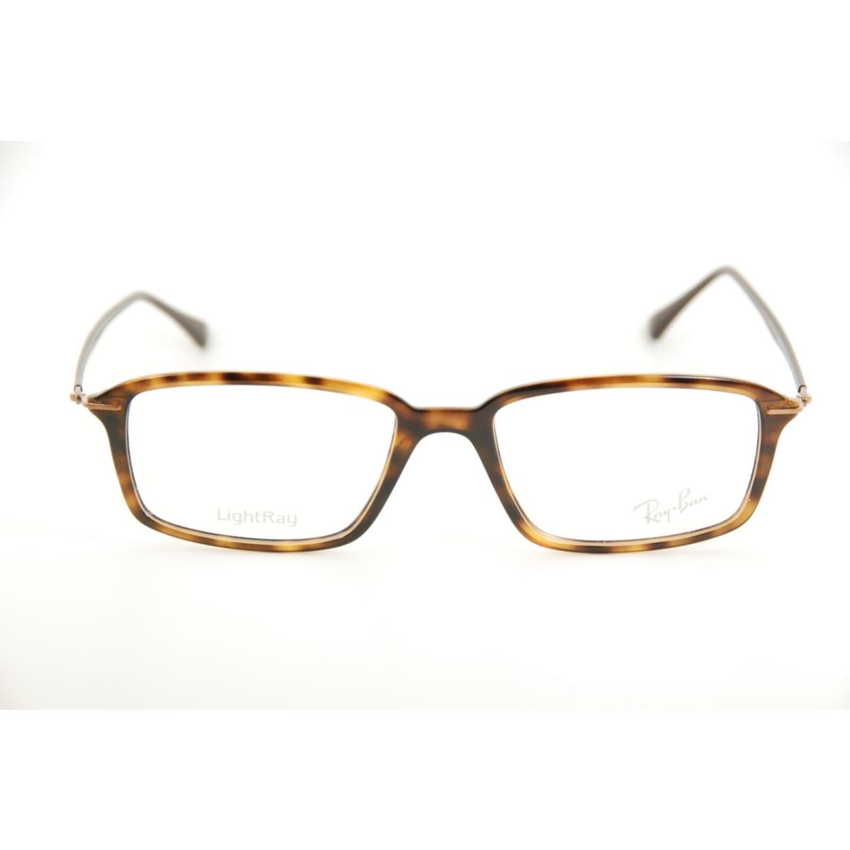 Ray-ban Ray Ban 7019 2301 Havana/brown 53mm Light Ray Frames Eyeglasses ...