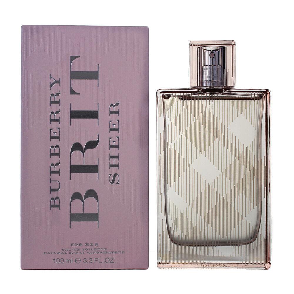 Burberry Brit Sheer Eau De Toilette Spray 3.3 Oz / 100 Ml For Women by Burberry