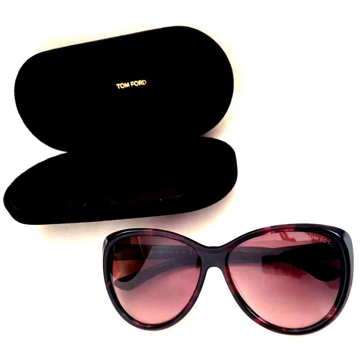 Tom Ford Malin TF 230 83T Purple W/pink Gradient Lens Sunglasses 61-13