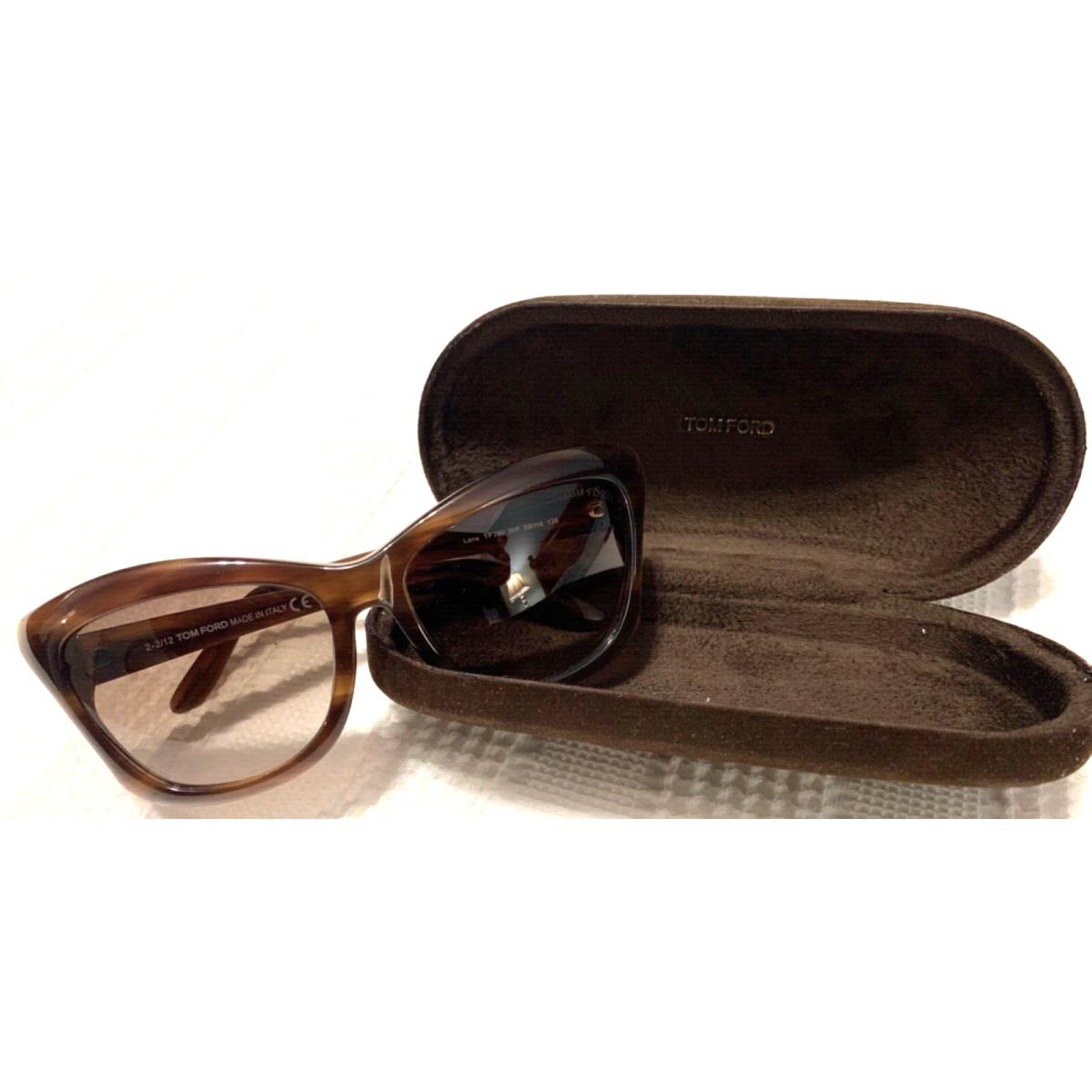 Tom Ford Lana TF 280 50F Tortoise/brown Gradient Sunglasses 59-16