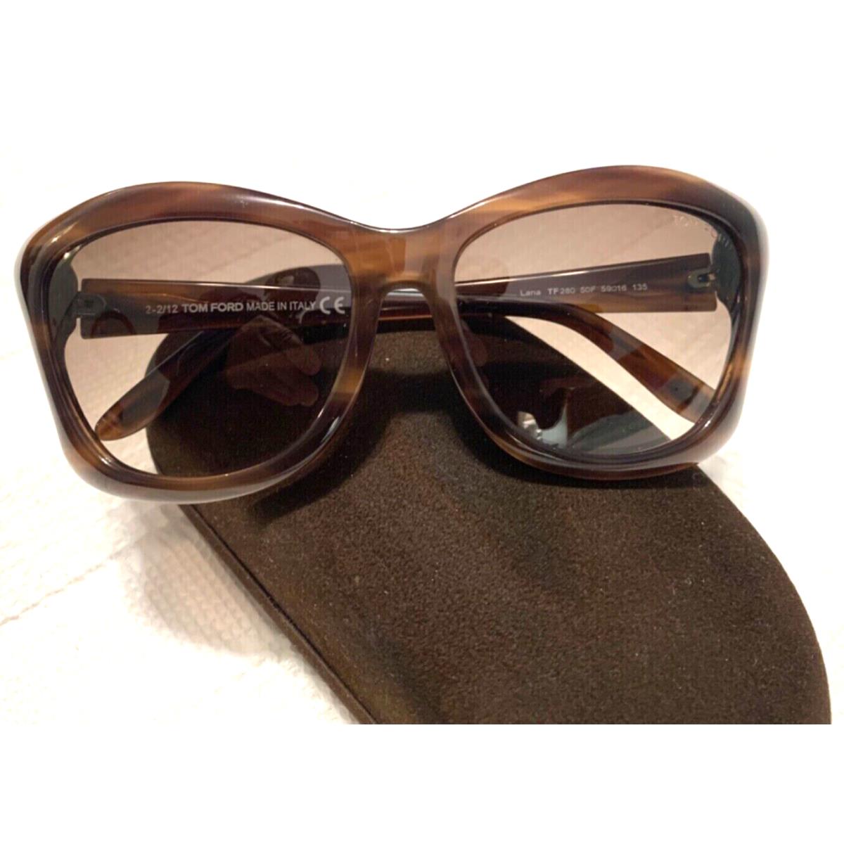 Tom Ford sunglasses  - Frame: BROWN TORTOISE, Lens: BROWN 0