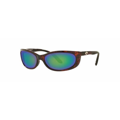 Costa Del Mar Fisch Tortoise Frame w/ Green Mirror 580G Lens FS10OGMGLP