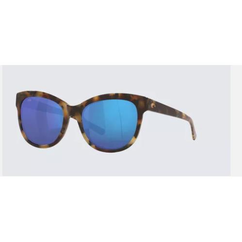 Costa Bimini 241 Shiny Tortoise Frame/blue Mirror Lens Sunglasses 580g