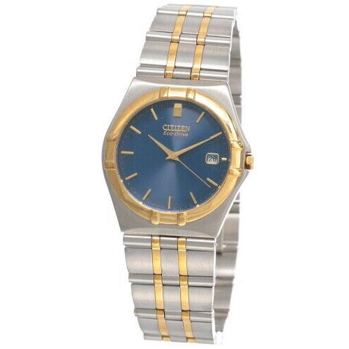 Citizen Blue Dial Two-tone SS Men`s Watch BL0094-54L