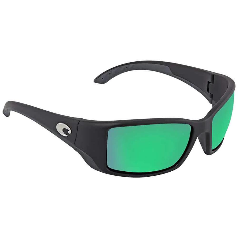 Costa Del Mar Blackfin 11 Sunglasses Matte Black W/green Mirror Le