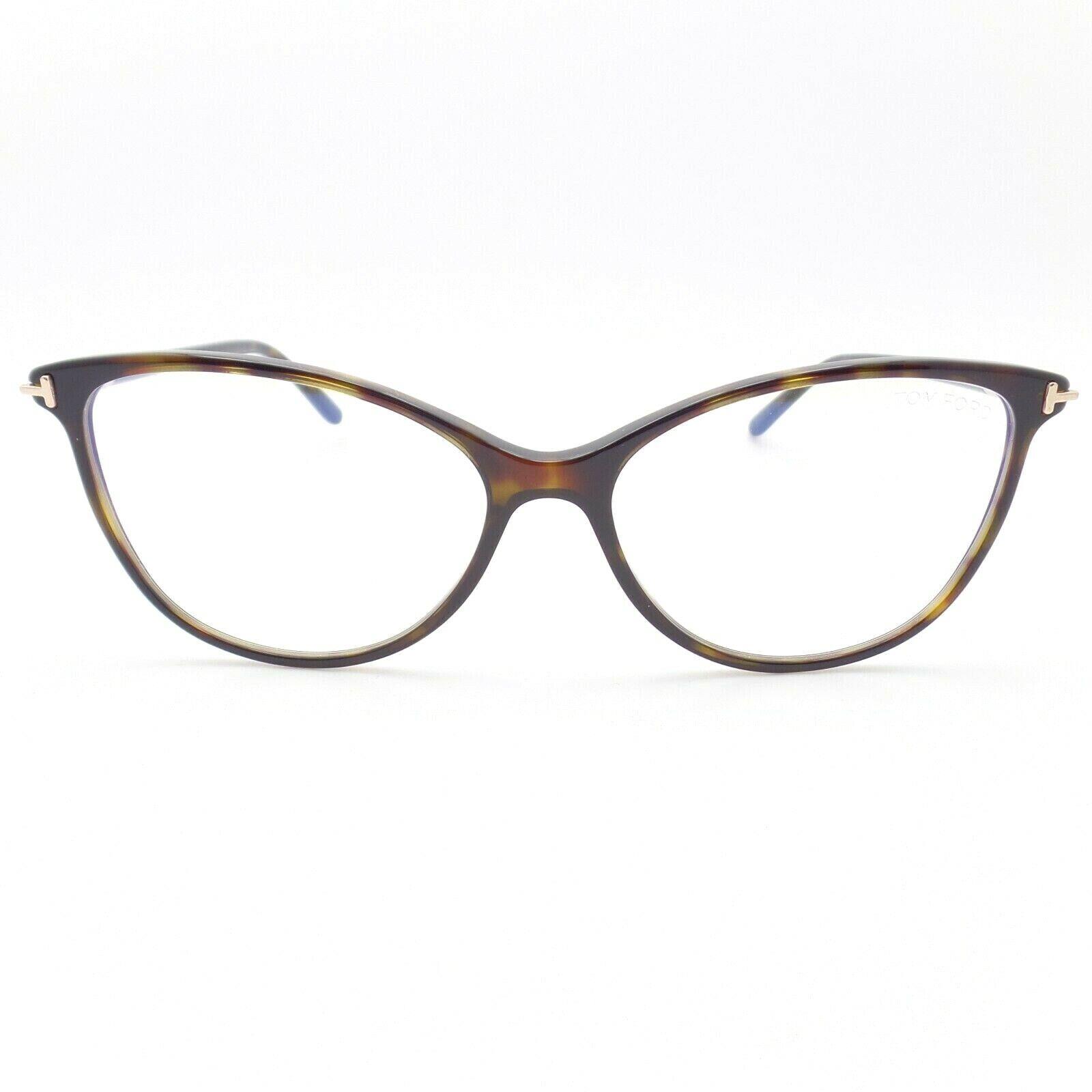 Tom Ford 5616 052 54 Dark Havana Eyeglasses Frames Blue Block Lens ...