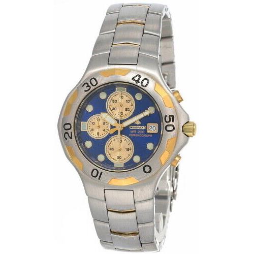 Citizen Blue Dial Stainless Steel Men`s Watch AN0694-51L