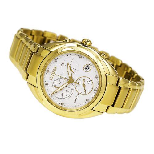 Citizen watch  - White Dial, Gold Band