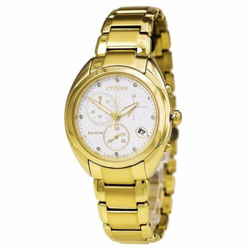 Citizen watch  - White Dial, Gold Band