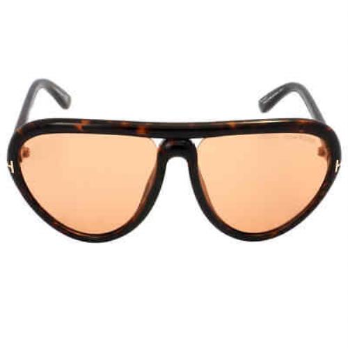 Tom Ford Arizona Brown Pilot Ladies Sunglasses FT0769 52E 59 FT0769 52E 59