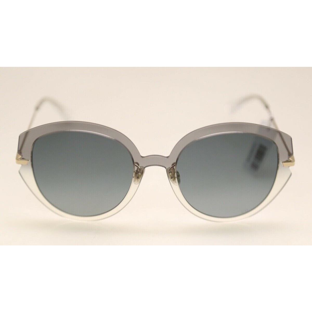 Dior Attitude 3 2M0/1I Transparent Gray/gray Gradient Lens Sunglasses 683