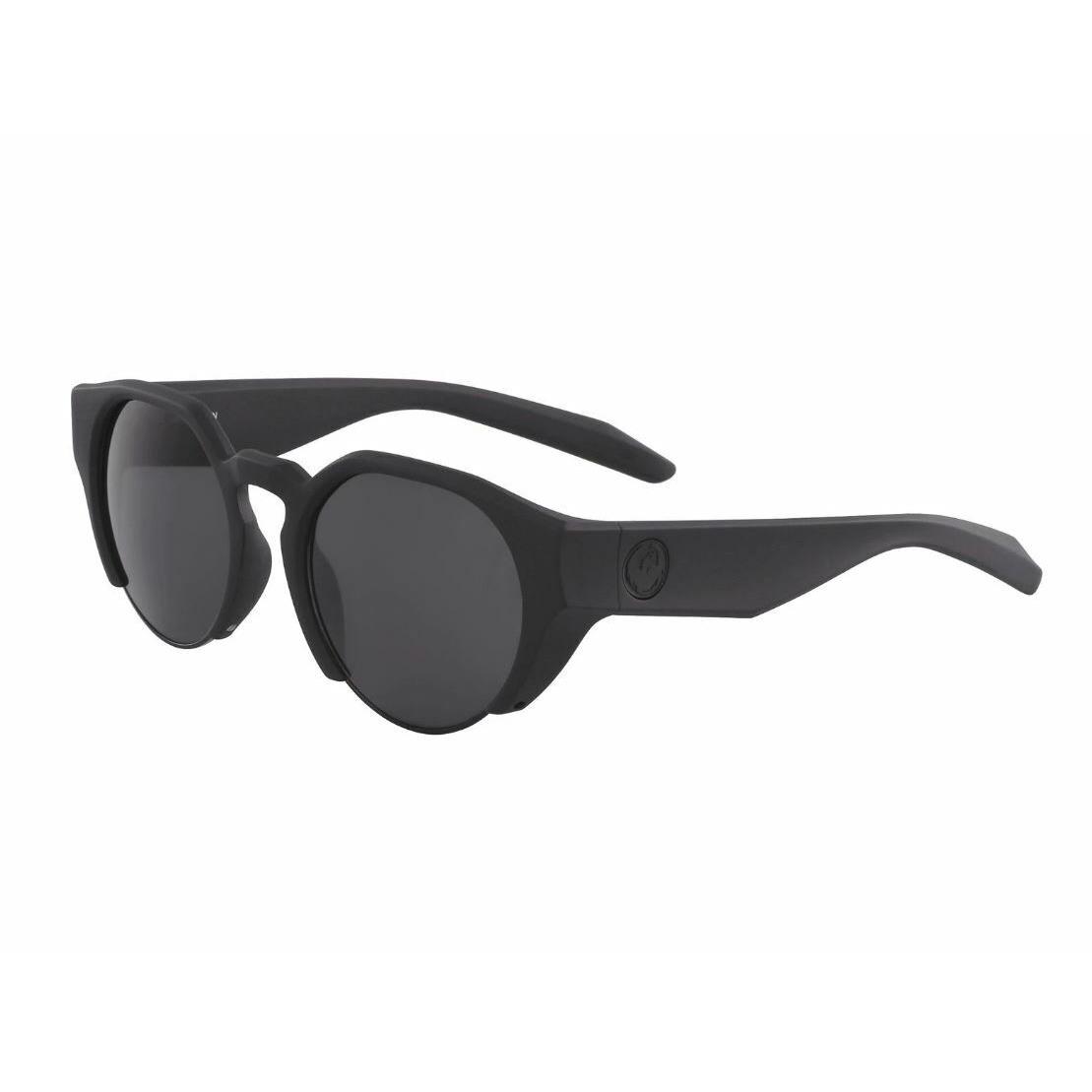 Dragon Compass Sunglasses Matte Black/ Grey UV Protection - Frame: Matte Black, Lens: Grey