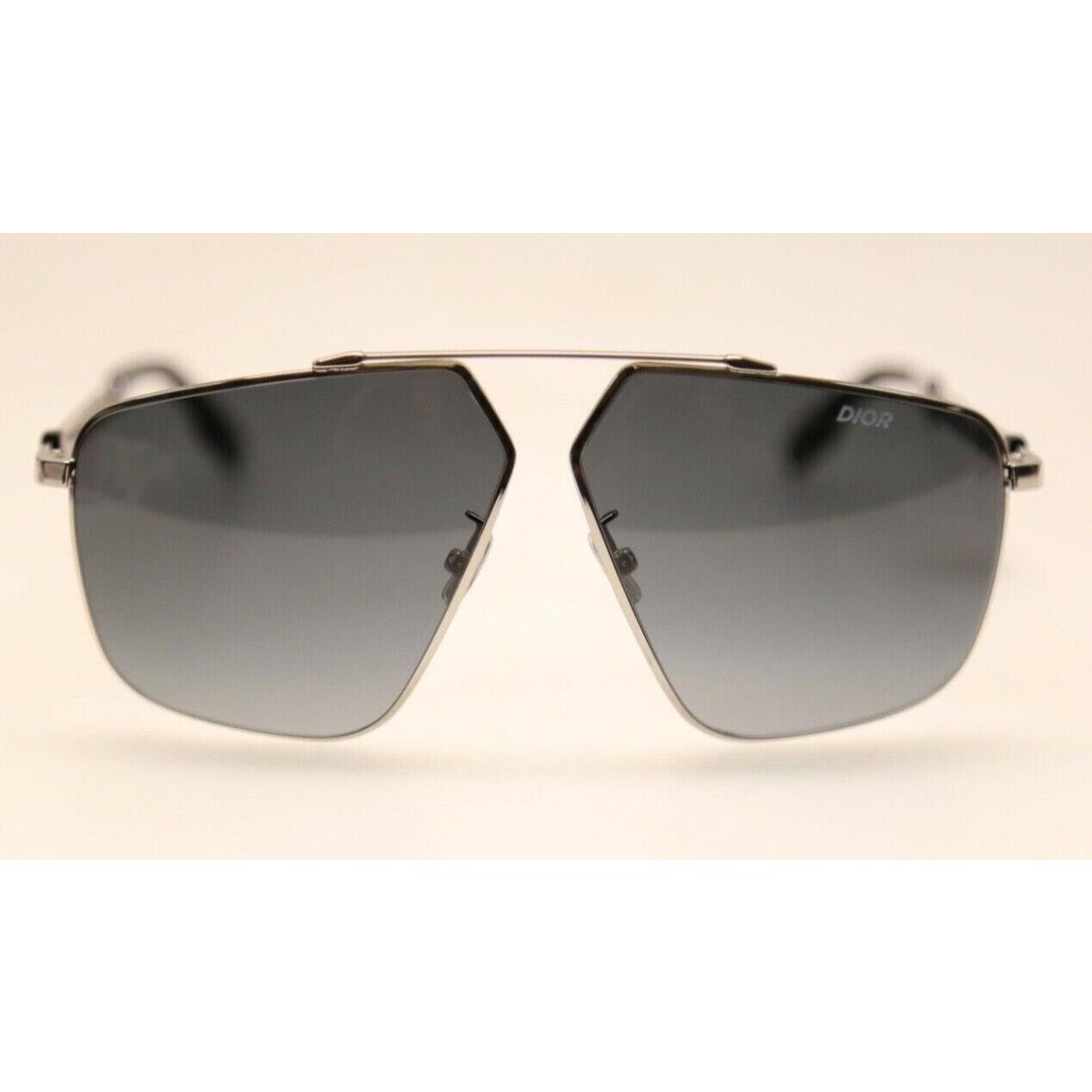 Christian Dior DIORSTREET1 010/9O Black Silver/dark Grey Sunglasses 599