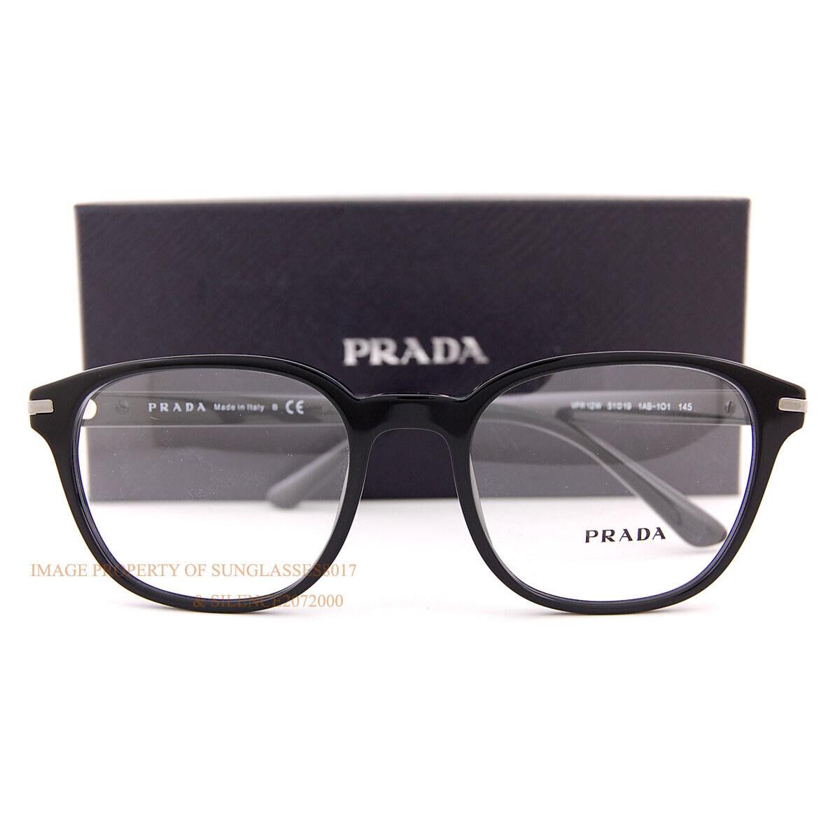 Prada Eyeglass Frames PR 12WV 1AB For Men Size 51mm | 8056597370332 ...