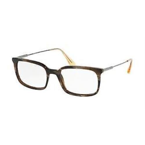 Prada PR16UV-C9O101-53 Brown Eyeglasses