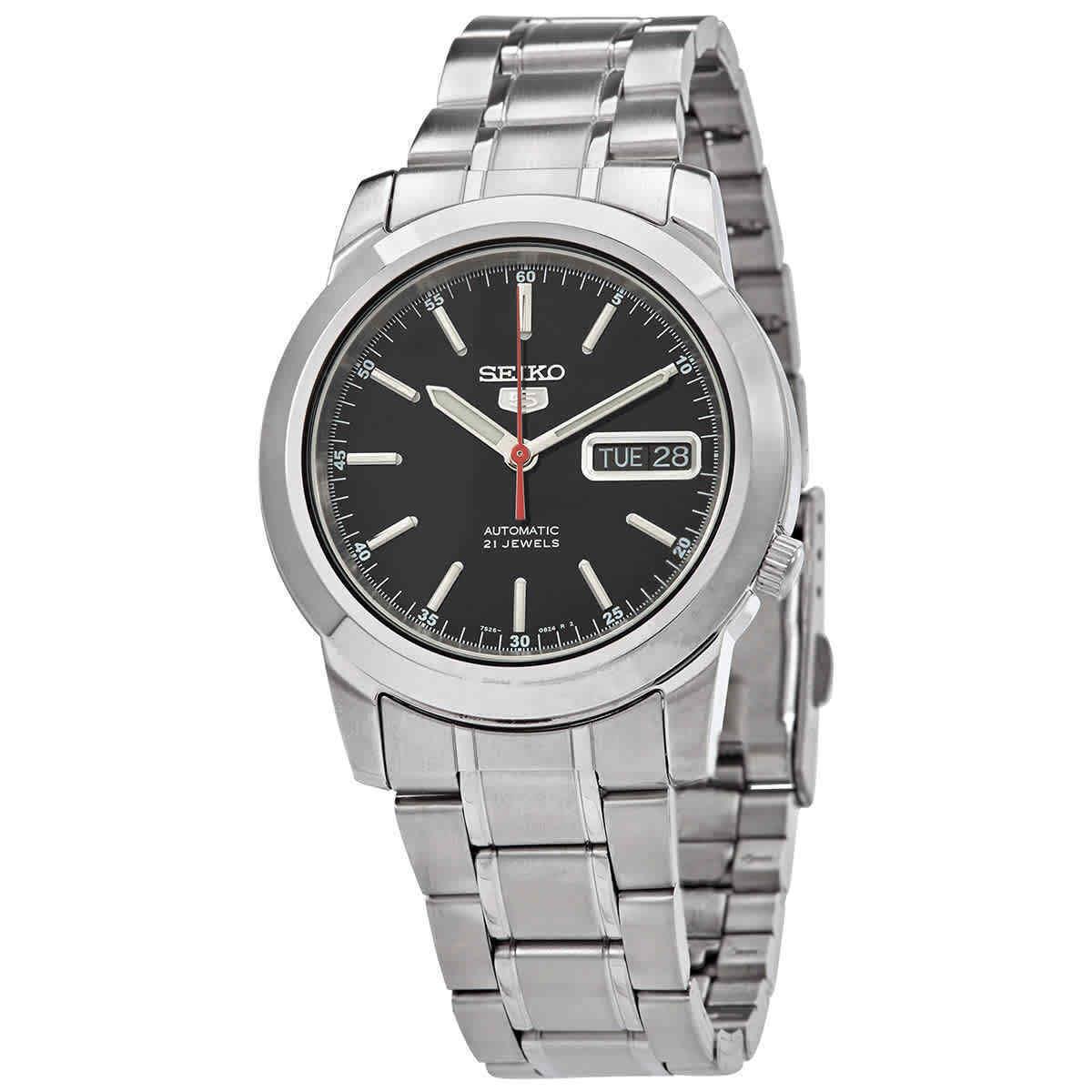 Seiko 5 Automatic Black Dial Men`s Watch SNKE53K1