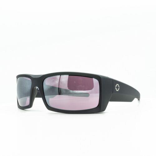 673118374792 Mens Spy Optic General Sunglasses - Frame: Black, Lens: Silver