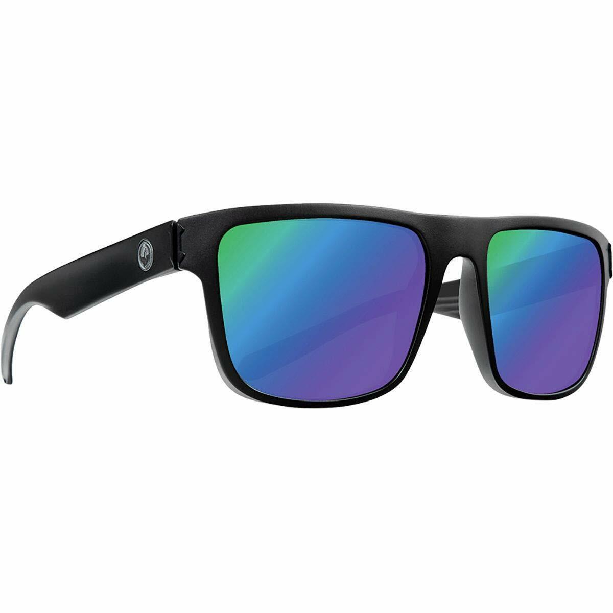 Dragon Alliance Inflector H2O Matte Black Green Ion Sunglasses