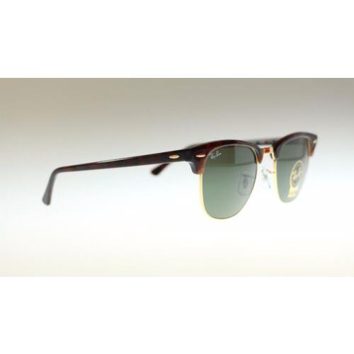 Ray-Ban RB3016 Clubmaster Unisex Sunglasses with Tortoise Frame and  Polarized Green Classic Lenses for sale online | eBay