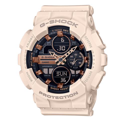 Casio Women`s G-shock Casio Analog-digital Resin Watch GMAS140M-4A